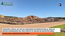 Virasoro: con 95% de capacidad, el mayor aserradero del país proyecta aumentar sus exportaciones en