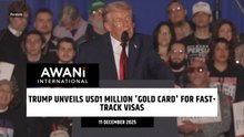 Trump unveils USD1 million 'Gold Card' for fast-track visas