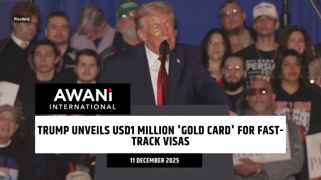 Trump unveils USD1 million 'Gold Card' for fast-track visas