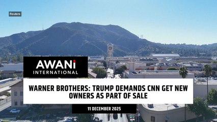Warner Brothers: Trump demands CNN get new owners as part of sale