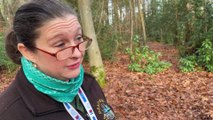 Julie Reid from Deadwater Valley Trust talks about Albino Squirrel in Whitehill & Bordon