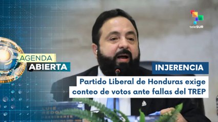 Congreso hondureño denuncia injerencia en el proceso electoral