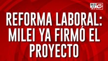 Reforma laboral: Milei volvió de Noruega y se apresuró a firmar el proyecto