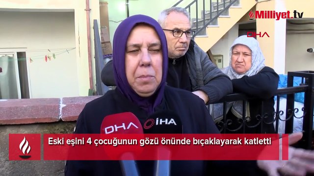 Pendik'te eski koca vahşeti! Çocuklarının gözü önünde öldürdü