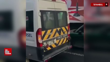 Sarıyer'de yol verme tartışması kavgaya dönüştü