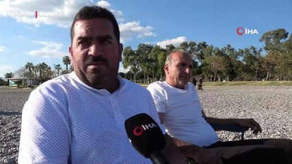 Antalya'da deniz keyfi devam ediyor