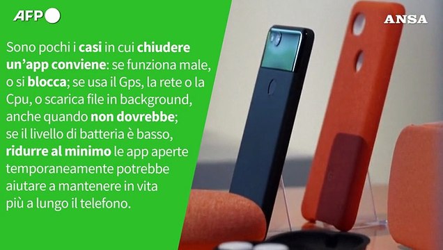 Ansa VERIFIED - Per risparmiare la batteria del telefono, bisogna chiudere le app aperte?