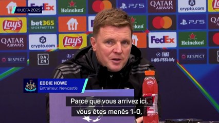 Howe : "Les joueurs méritent d'être félicités pour leur réaction"