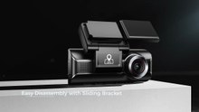 AZDOME M550 Max Dash Cam 4K+1K+2.5K Built-in GPS WiFi 150FOV Car Camera 24H Parking Monitor Night Vision Dash Cam For Cars