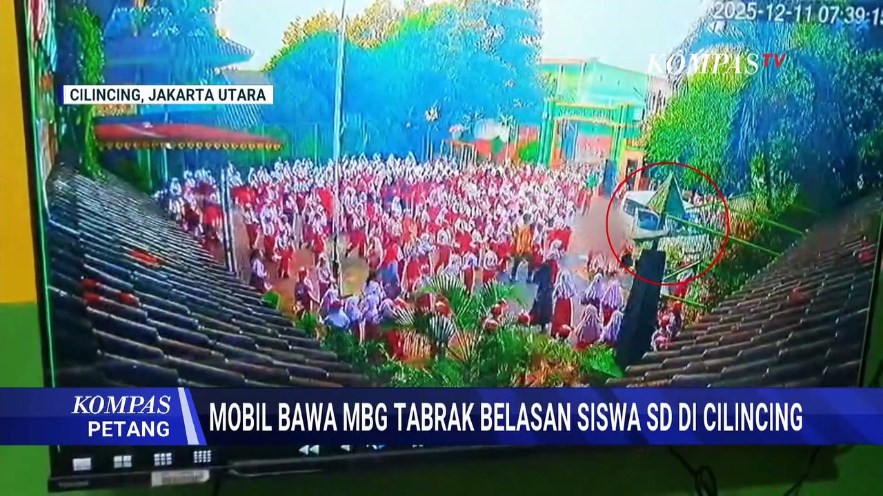 Tabrak Siswa SD, Sopir Mobil MBG Mengaku Tak Sempat Injak Rem | KOMPAS PETANG