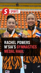 Rachel swings to gold again as M'sia enjoy fruitful day in artistic gymnastics