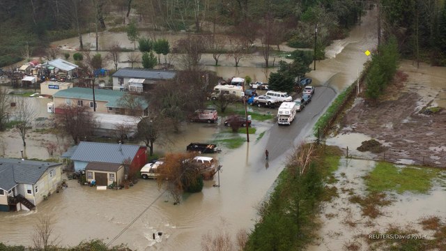 Evacuations underway as historic flooding hits Washington state