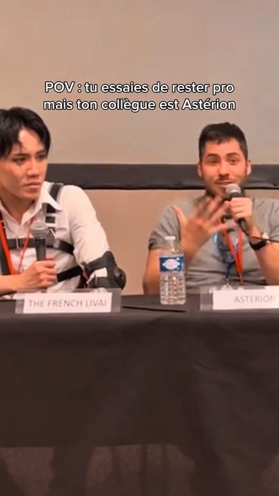 POV : tu fais une conférence avec Asterion et ça tourne mal #asterion