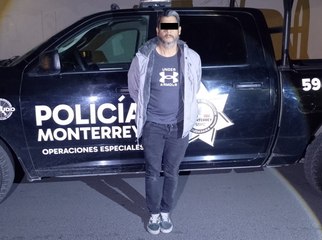 VIDEO | Ciudadano venezolano es detenido en Monterrey tras ser sorprendido en camioneta robada
