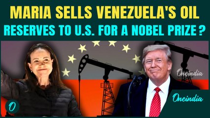 Maria Machado Trades Oil Reserves to Trump For Nobel? Who Aided Her Exit from Maduro’s Venezuela?