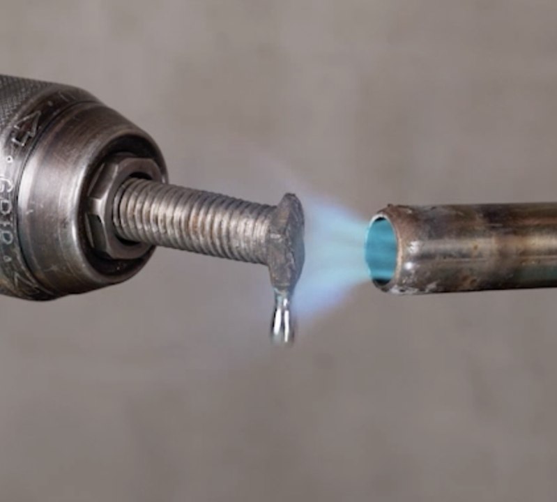 Making a drill bit from another screw ⚒️