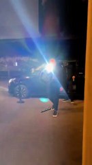 Leonardo DiCaprio with his girlfriend Vittoria Ceretti in Paris