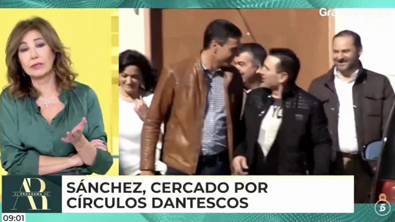 Ana Rosa achicharra a Sánchez: «Es el niño de Sexto Sentido, en ocasiones ve imputados»