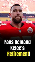 Twitter Says Travis Kelce Should Retire After Viral Missed Pass