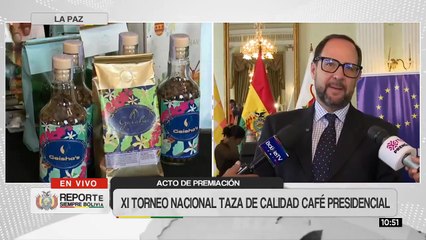 Gobierno premia a los mejores cafés del país en el XI Torneo Nacional “Taza de Calidad Café Presidencial”