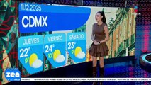 Pronóstico del tiempo 11 de diciembre 2025 | Noticias con Francisco Zea