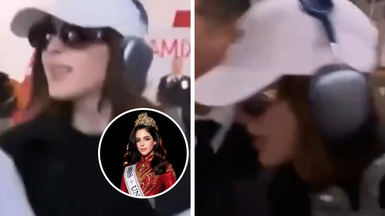 Fátima Bosch llega a CDMX y evade preguntas de fraude en su coronación de Miss Universo 2025
