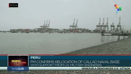 Peru confirms relocation of the Callao naval base
