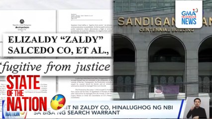 Zaldy Co, idineklarang "Fugitive from Justice" ng Sandiganbayan | SONA