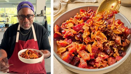 How to Make Chile Crisp-Glazed Bacon Bites