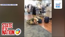 2 Fil-Am papuntang US, nag-away paglagpas ng final security screening ng NAIA-1 | SONA