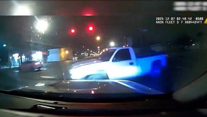 Cop had lights and sirens running during fatal crash while responding to 911 call, new dashcam reveals