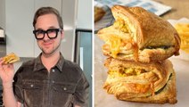 Puff Pastry Breakfast Sandwich Recipe