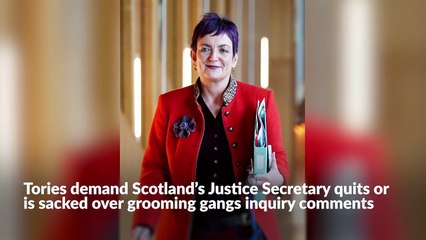 Tories demand Scotland’s Justice Secretary quits or is sacked over grooming gangs inquiry comments