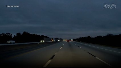 Small Plane Makes Emergency Landing, Crashes into Traffic on Florida's I-95 Highway, 1 Person Hospitalized