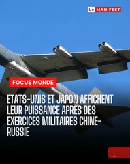 Le Manifest - 🚨US & Japon musclent le ton 💥✈️Bombardiers B-52 américains et chasseurs japonais F-35 ont survolé la mer du Japon pour répondre aux manœuvres Chine-Russie. Une démonstration de force qui souligne les tensions croissantes en Indo-Pacifique.