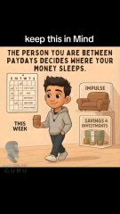 Keep in Mind... The person between your paydate decides where your money aleeps...  #money #financialfreedom #money #financialliteracy