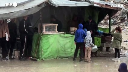 Allagate Gaza City e il campo profughi Al-Zawaida per le forti piogge