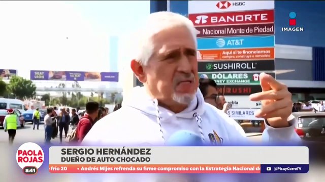 Carambola de 8 autos en Puebla deja una mujer fallecida | DPC con Paola Rojas