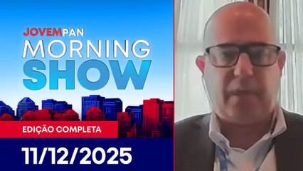 DIRETOR DA ENEL FALA AO VIVO / VENDAVAL EM SP / GILMAR MENDES RECUA NO STF | MORNING SHOW - 11/12/25