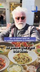 La cuisine italienne au patrimoine de l'UNESCO : On a demandé au plus mythique Italien de Nice, Alex Ricci...