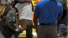 Whole Foods Market Fight: Intense Security Confrontation at Downtown LA Grocery Store