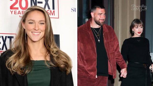 Kylie Kelce Has the Realest Response to Travis Kelce Saying He and Taylor Swift Don't Argue