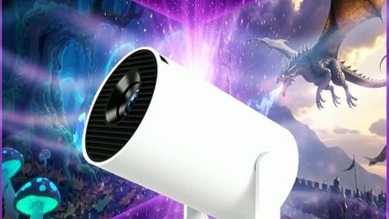Realm Cast 4K Book Projector Review | Reading & Fantasy Ambience Projector with WiFi, BT, 210° Rotation