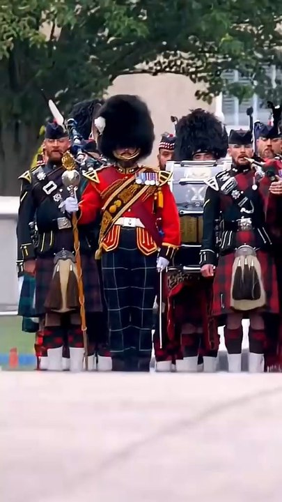 The Royal Highland Fusiliers, a Scottish infantry regiment Pipe Band.. 🏴 #beautiful #amazing