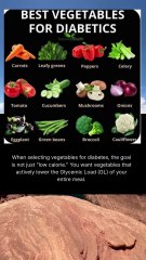 best vegetables for diabetics