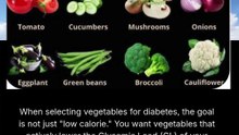 best vegetables for diabetics
