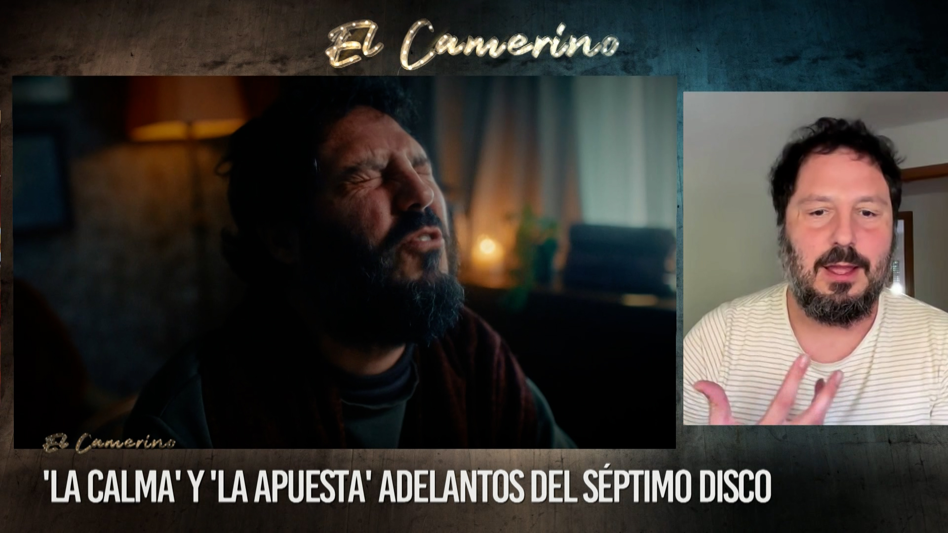 El Camerino 11/12/2025 El Kanka llega a Navarra, todo preparado para el festival Santaspascuas, Irati Gorostidi estrena 'Aro Berria' y descubrimos el libro 'Desconocidos'.