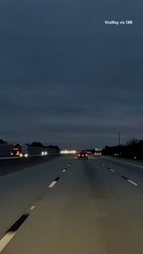 Small Plane Makes Emergency Landing, Crashes into Traffic on Florida's I-95 Highway, 1 Person Hospitalized