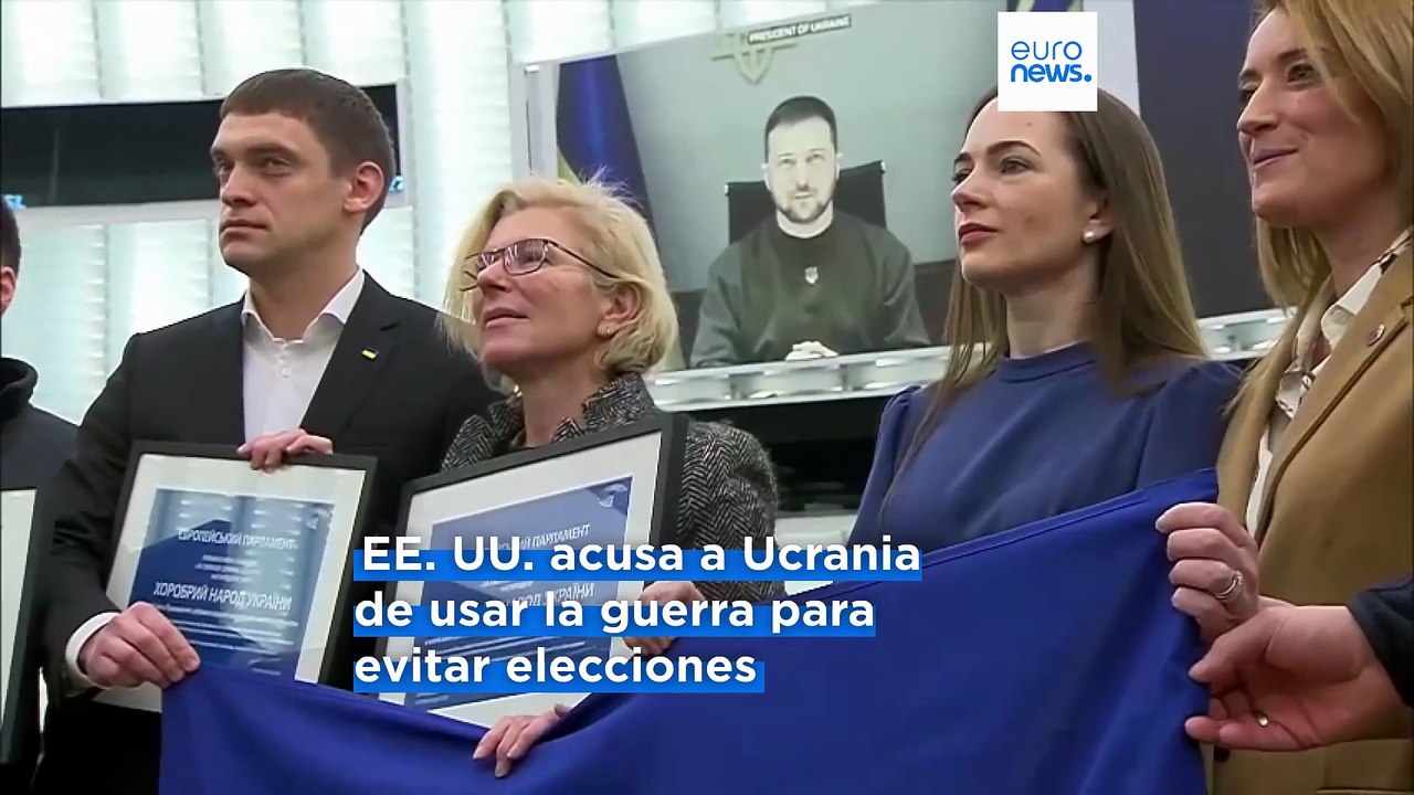 "Ucrania no necesita lecciones sobre democracia": Oleksandra Matviichuk, premio Nobel de la Paz