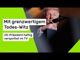 Mit grenzwertigem Todes-Witz - US-Präsident heftig verspottet im TV